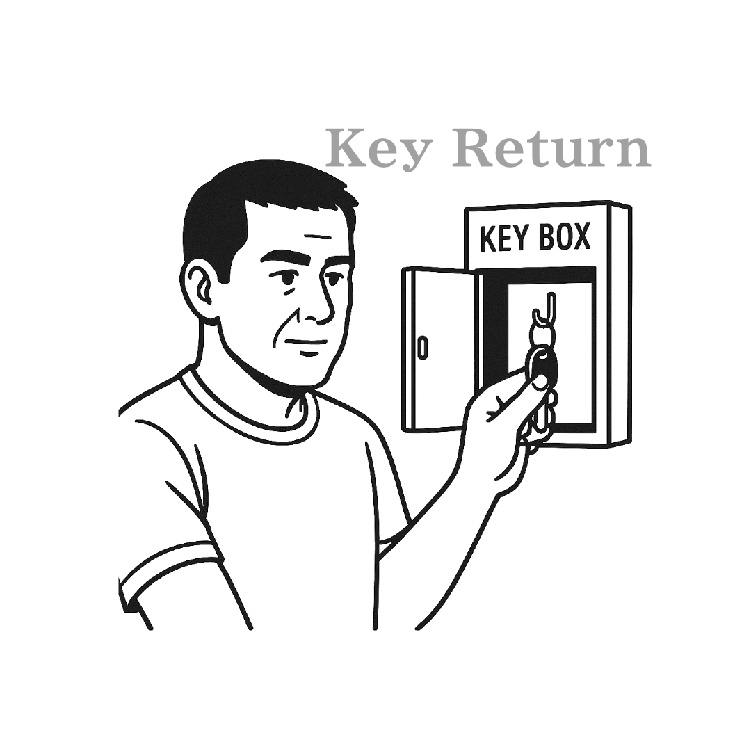 ステップ7：ご返却